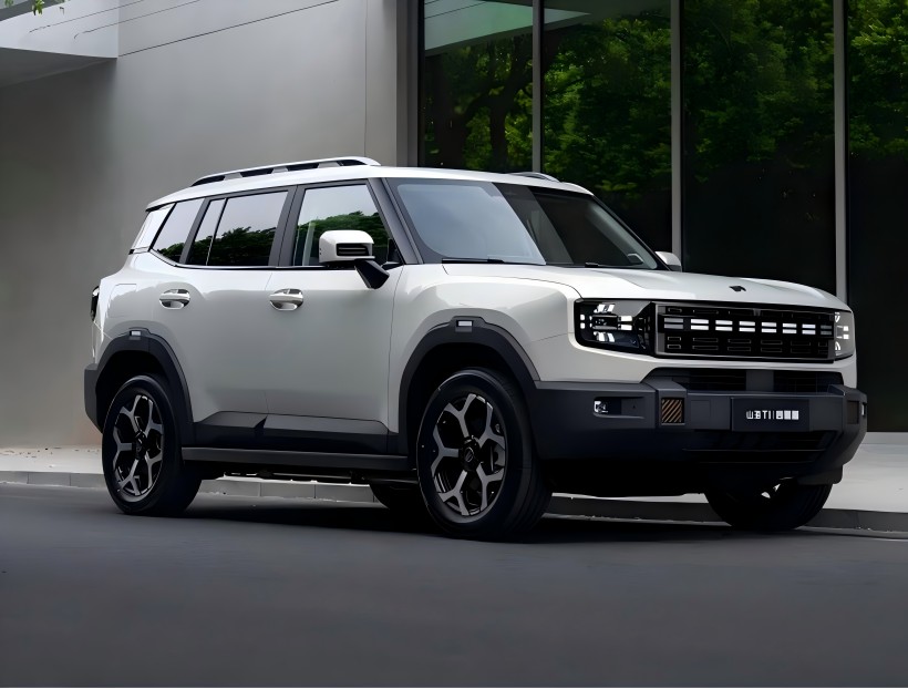 Íomhá oifigiúil den leagan tiomána ceithre roth Jiexun Shanhai T1: Premiering ag an Shanghai Auto Show / Seoladh i mí na Bealtaine, CLTC Pure Electric Range de 220km